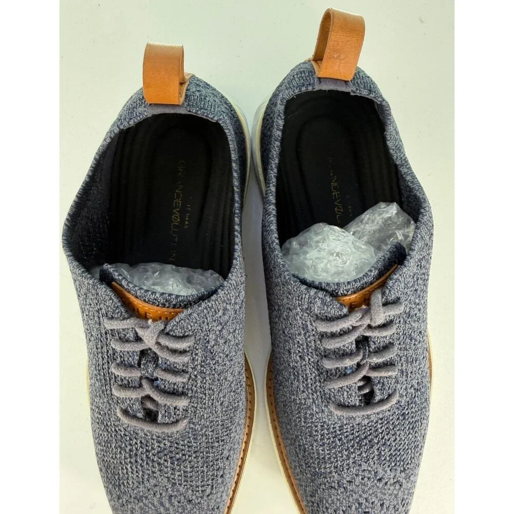 Cole Haan Grand Revolution Stitchlite $160 Men's Oxford Shoes Sz 10 M C33107 EUC
